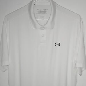 UNDER ARMOUR PERFORMANCE GOLF POLO SHIRT SIZE LARGE